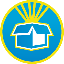 Icon representing free shipping